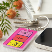 Bette periodieke lijst naam het sleutelwoord sleutelhanger (Voorkant Rechts)