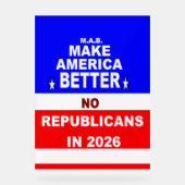 Better America Acryl Bord (Voorkant)