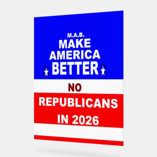 Better America Acryl Bord (Hoek)