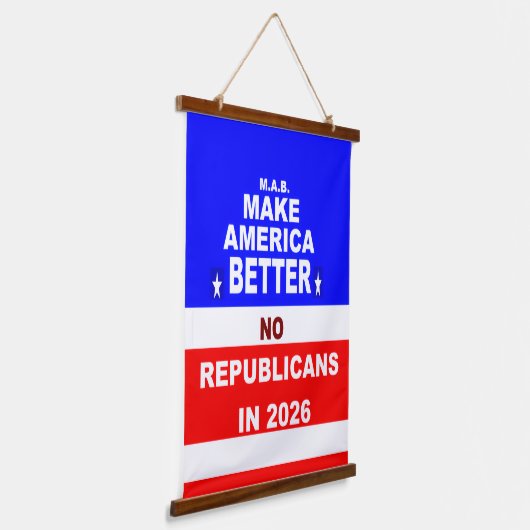 Better America Hangend Wandkleed (Gebogen)