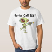 Better Call ICE T-shirt (Voorkant)
