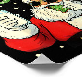 Better Have My Cookies Santa Claus Christmas Funny Poster (Hoek)