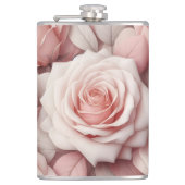 Better in Pink Roses Heupfles (Voorkant)