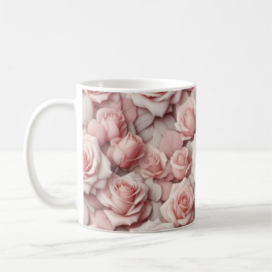 Better in Pink Roses Koffiemok (Links)