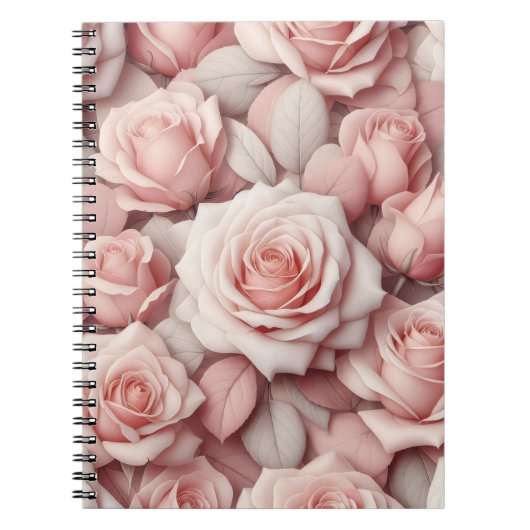 Better in Pink Roses Notitieboek (Voorkant)