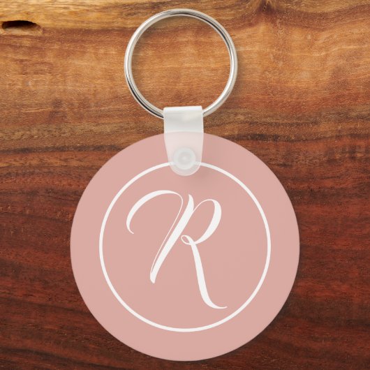 Better in Pink Roses (personalize) Sleutelhanger (Achterkant)