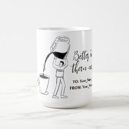 Better latte than never! white koffiemok