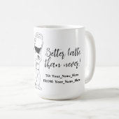 Better latte than never! white koffiemok (Voorkant rechts)