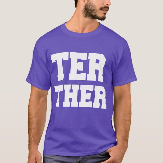 BETTER SAMEN RECHTS - WIT -.png T-shirt (Voorkant)