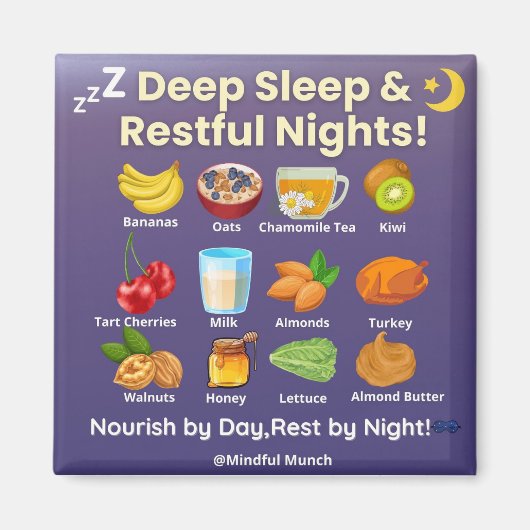 💤 Better Sleep Fridge Magnet (Voorkant)