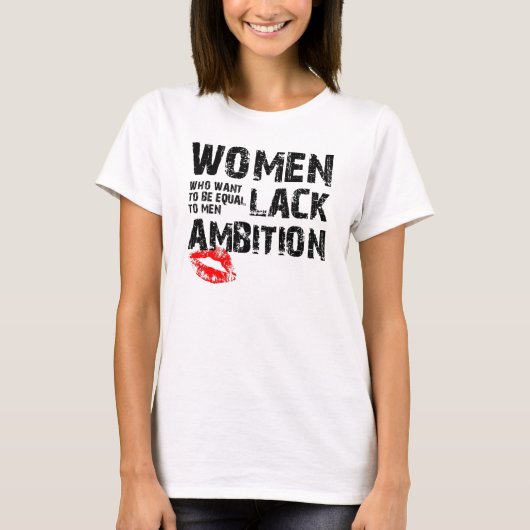Better Than Equal Grappig Dames T-Shirt (Voorkant)