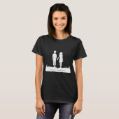 Better Together Bf And Gf Holding Hands T-shirt (Voorkant volledig)