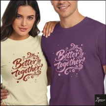 Better Together Borstel Schrift Grunge Krullen