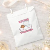 Better Together Chocolate Chip Cookie and Milk Pla Bedankzakje (Geknipt)