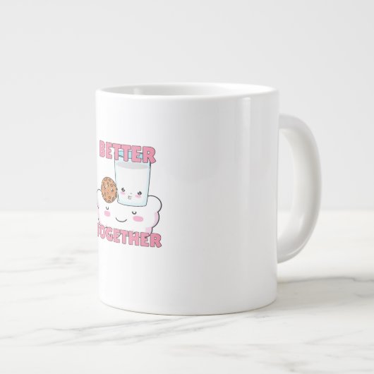 Better Together Chocolate Chip Cookie and Milk Pla Grote Koffiekop (Voorkant rechts)