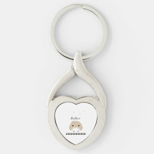 Better Together Clean Design  Sleutelhanger (Voorkant)