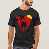 Better Together  Couple holding hands  Palm Tree & T-shirt (Voorkant)