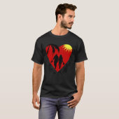 Better Together  Couple holding hands  Palm Tree & T-shirt (Voorkant volledig)
