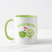 BETTER TOGETHER Cute Cabbage Valentine Couples Mok (Links)