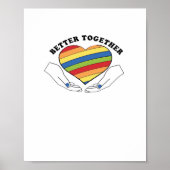 Better Together Graphics Creative Style  Poster (Voorkant)