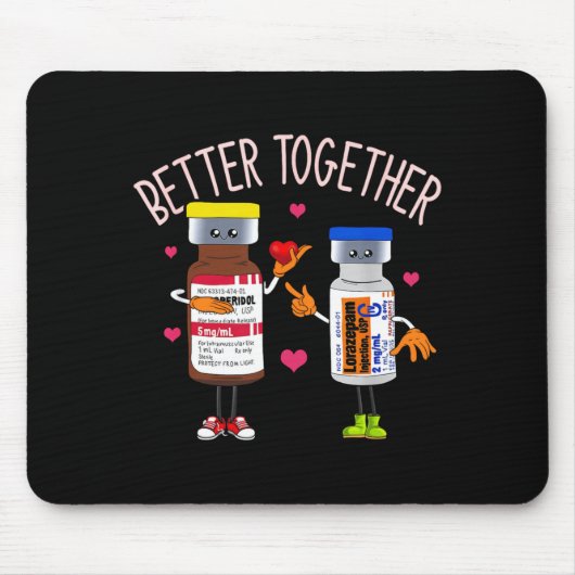 Better Together Haldol Ativan Icu Nurse Valentine Muismat (Voorkant)
