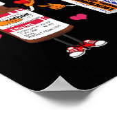 Better Together Haldol Ativan Icu Nurse Valentine Poster (Hoek)