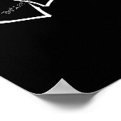 Better Together Long Distance Relationship Modern  Poster (Hoek)