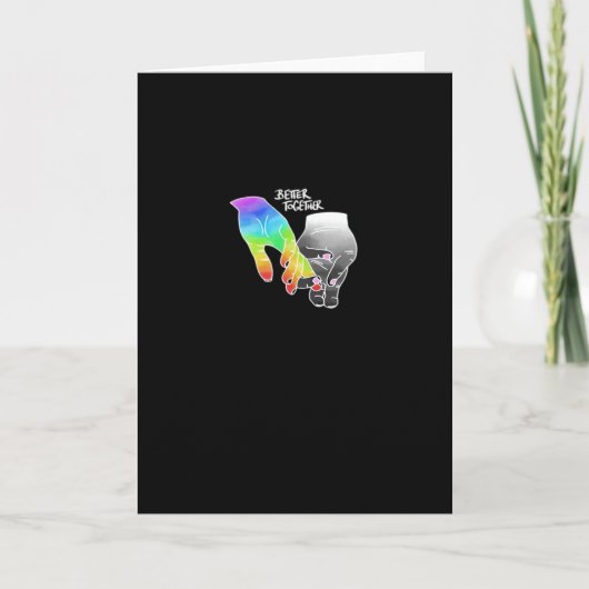 Better Together Minimaal Design  Kaart (Voorkant)