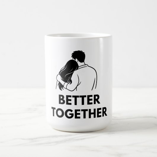 Better Together Minimal Couple Mug Koffiemok (Center)