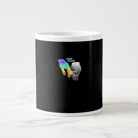 Better Together Minimal Design  Grote Koffiekop (Voorkant)