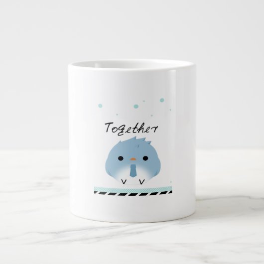 Better Together Minimal Design  Grote Koffiekop (Voorkant)