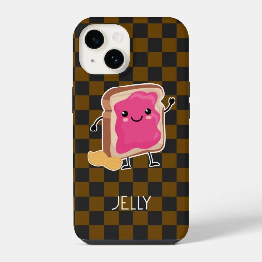 Better Together (PB & J): Jam iPhone Hoesje (Achterkant)