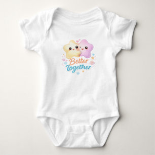Better Together Stars Baby Bodypakje Romper