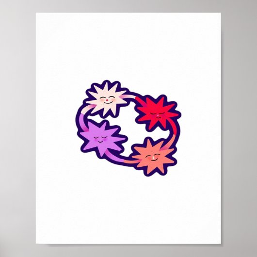 Better Together Stars Creative Style  Poster (Voorkant)