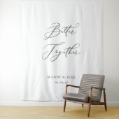 Better Together Trouw Achtergrond Banner Minimalis Wandkleed (In situ)