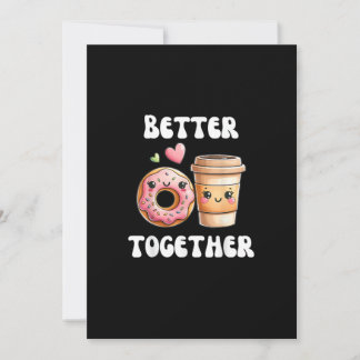 Better Together Valentijnsdag Mannen Vrouwen Klass Feestdagenkaart