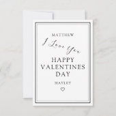 Better Together Valentine's Day gift Photo Bedankkaart (Achterkant)