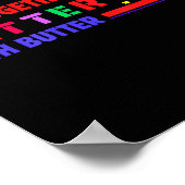 Better Together With Butter Insrational Funny Quot Poster (Hoek)