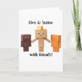 Better with friends kaart (Voorkant)