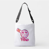 BETTER WITHOUT ALCOHOL BY MASANSER (LUNA) CROSSBODY TAS (Voorkant)