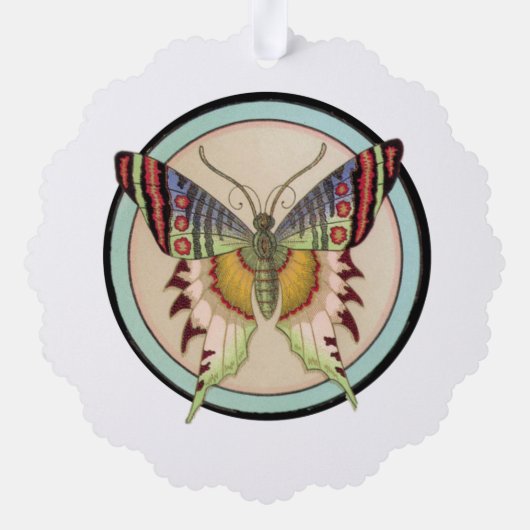 Betterfly Ornament Kaart (Achterkant)