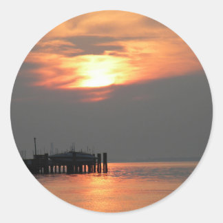 Betterton Beach Ronde Sticker