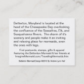 Betterton Mermaid op ImagineMermaid.com Visitekaartje (Achterkant)