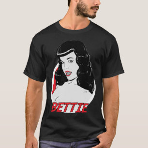 Bettie Page! Klassieke T-Shirt