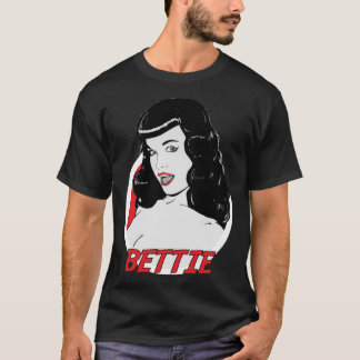 Bettie Page! Klassieke T-Shirt