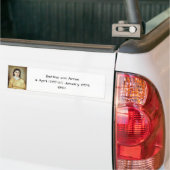 Bettina von Arnim 1890 Bumpersticker (Op Truck)