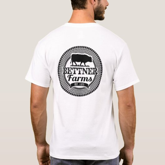 Bettner Boerderijen opgericht 1975 Tshirt (Achterkant)