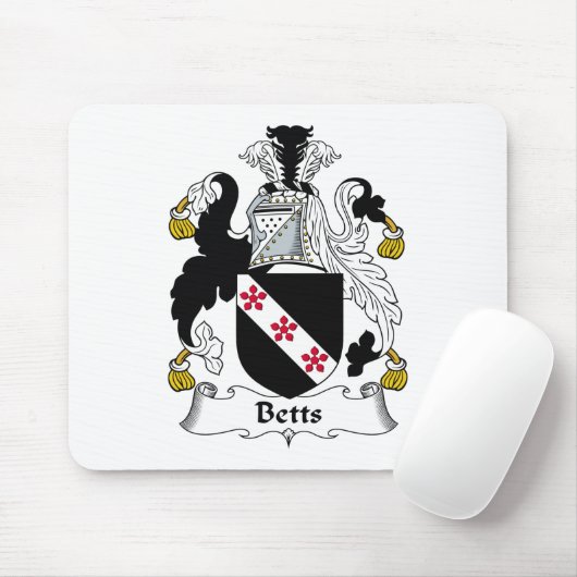 Betts Family Crest Muismat (Met muis)
