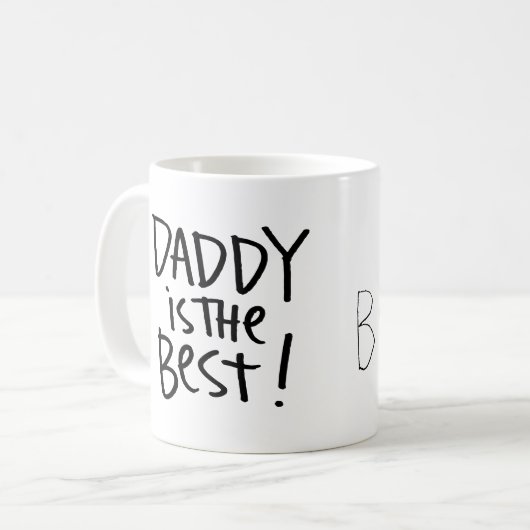 Betts: Papa is het beste Koffiemok (Voorkant links)