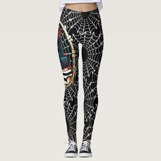 Betty 2 Spider Queen Leggings (Voorkant)